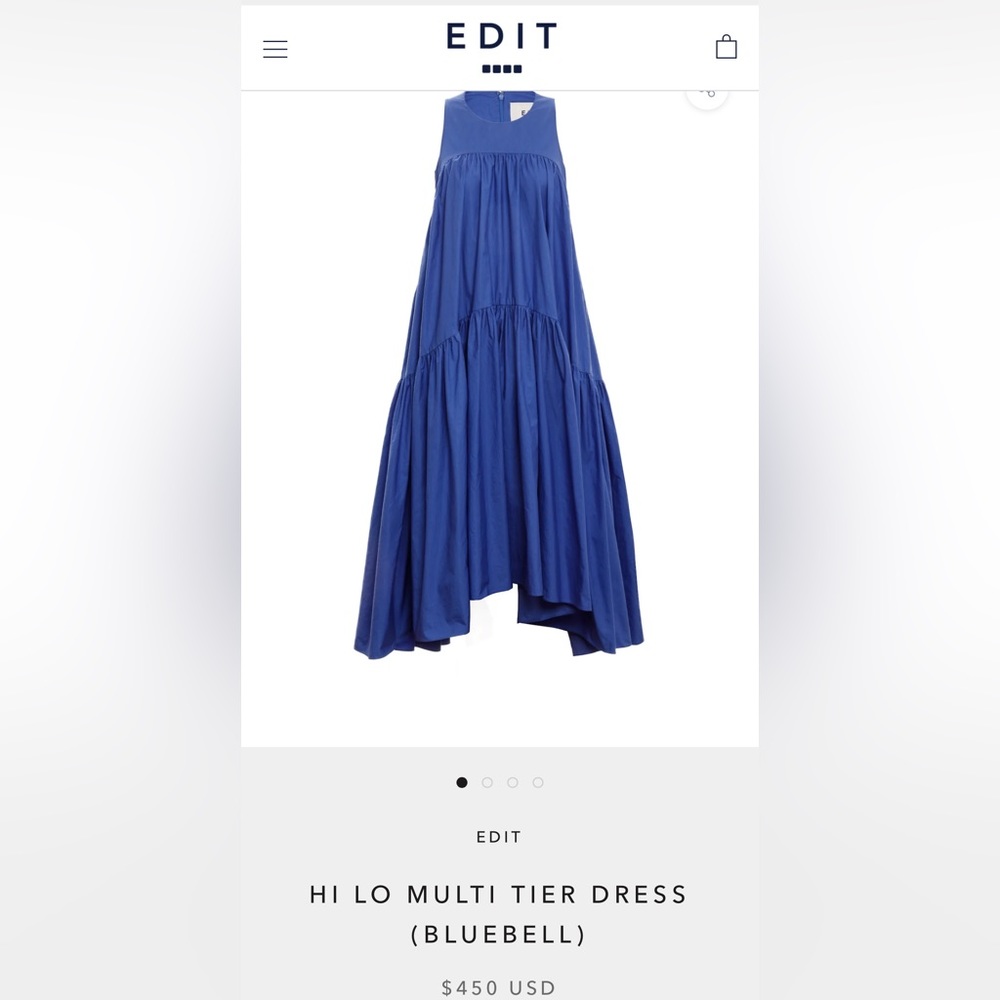 Edit Hi/Low Tier Dress